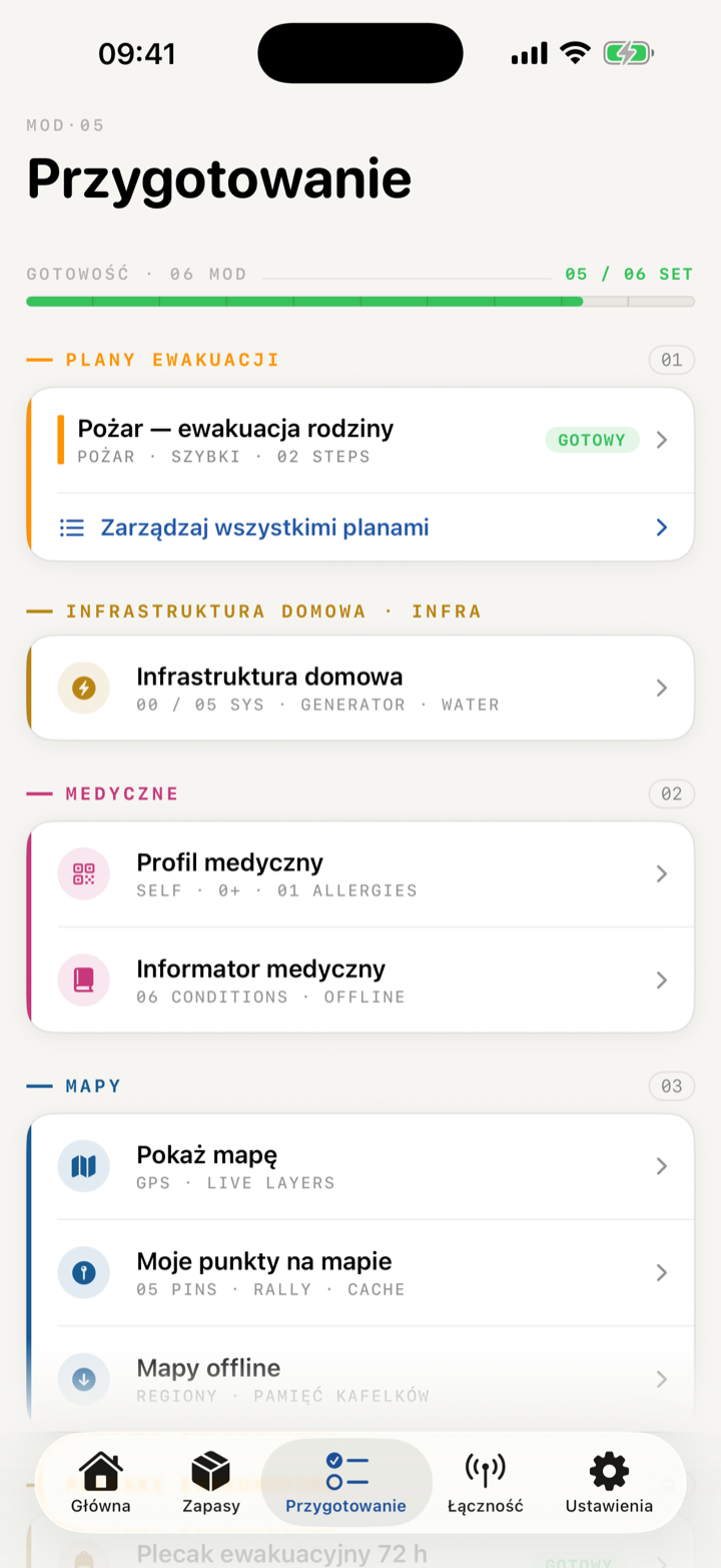 Rzeczywisty zrzut ekranu aplikacji Strongstead